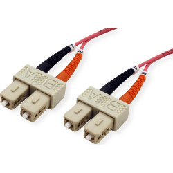 Divers Quality LWL-Kabel duplex 50/125µm OM4 SC/SC, 2 m