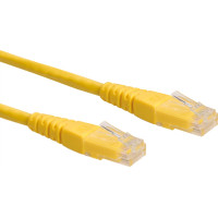 ROLINE UTP Patch Cord Cat.6, yellow 0.3m