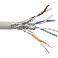 Roline Cat.6 S/FTP (PiMF) Cable, Solid Wire, AWG23, LSOH, 300 m
