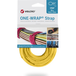 Velcro ® One Wrap® Strap 20mm x 330mm, 25 Stück, gelb