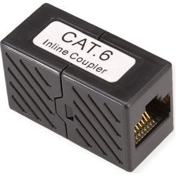 Cat6 RJ-45 coupler adapter, UTP, Roline