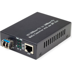 VALUE Fast Ethernet Converter, incl. mini GBIC, RJ45 to LC