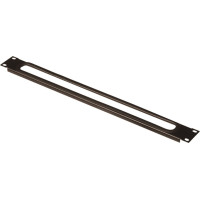 Conteg DP-01-VENT 19"-Durchführungspanel 1 HE, schwarz