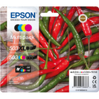 Epson 503 XL ink cartridge 4 pc(s) Original High (XL) Yield Black, Cyan, Magenta, Yellow