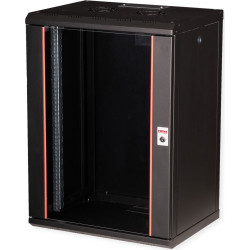 Roline 19-inch wall-mounted housing Pro 16 U, 600x450 WxD black