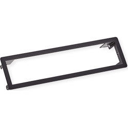 Bachmann POWER FRAME installation frame Medium 4-gang, black