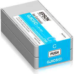Epson GJIC5(C): Ink cartridge for ColorWorks C831 (Cyan) (MOQ=10)