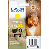Epson Squirrel Singlepack Yellow 378XL Claria Photo HD Ink