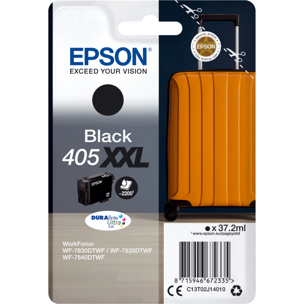 Epson 405XXL ink cartridge 1 pc(s) Original Extra (Super) High Yield Black