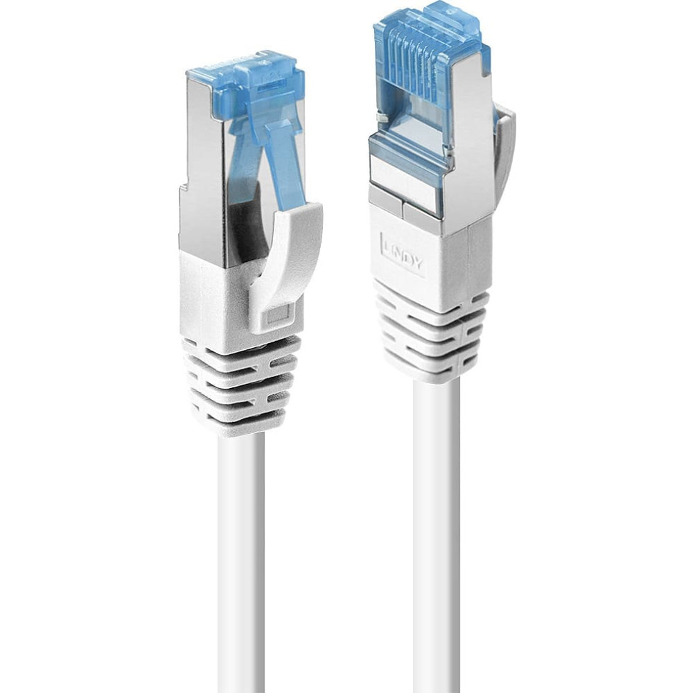 Lindy 1m Cat.6A S/FTP LSZH Network Cable, White