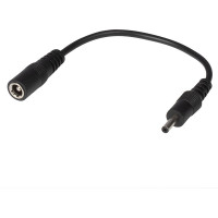 Lindy Adapterkabel DC 2.5/5.5mm 1.35/3.5mm F/M für Netzteile