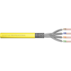 Digitus Cat.7A S/FTP, installation cable, 500 m, simplex, Cca