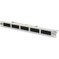Digitus CAT 3 ISDN patch panel, unshielded, grey