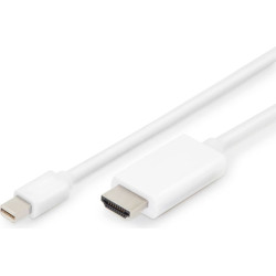 Digitus Mini DisplayPort?Adapter?Cable,?mDP?-?HDMI?type?A