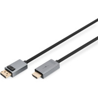 Digitus 4K DisplayPort Adapter Cable, DP - HDMI Type A