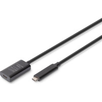 Digitus Active USB 3.2 Gen2 10G extension cable, USB-C - USB-C, 5m
