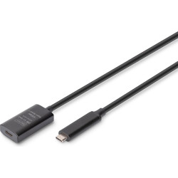 Digitus Active USB 3.2 Gen2 10G extension cable, USB-C - USB-C, 5m