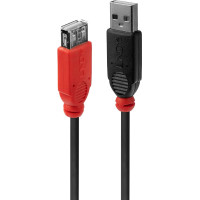 Lindy USB 2.0 Aktiv-Verlängerung Typ A/A Slim M/F 5m
