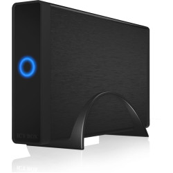 Icy Box IB-377U3 HDD korpuss Melns 3.5"