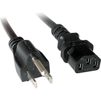 Lindy 30032 elektrības kabelis Melns 5 m C13 uzmava