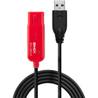 Lindy USB 2.0 Aktiv-Verlängerung Typ A/A Pro M/F 30m