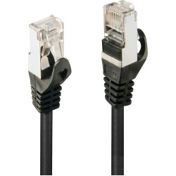 Lindy 0.5m Cat.5e F/UTP Network Cable, Black