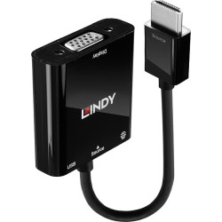 Lindy Konverter HDMI auf VGA und Audio 1080p ohne Scaling