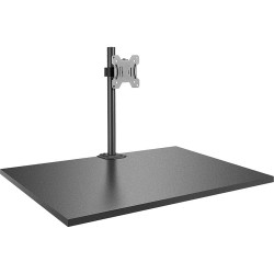 Lindy Single Display Short Bracket w/ Pole & Desk Clamp