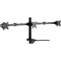 Equip 650125 monitora stiprinājums un statīvs 68,6 cm (27") Galds Melns