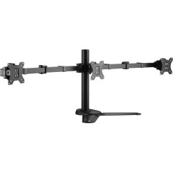 Equip 650125 monitora stiprinājums un statīvs 68,6 cm (27") Galds Melns