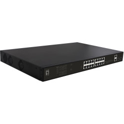 Level One LevelOne GEP-2021 tīkla pārslēgs Nepārvaldīts Gigabit Ethernet (10/100/1000) Power over Ethernet (PoE) 1U Melns