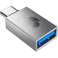 Cherry 61710036 kabeļu spraudņu pāreja USB-A USB-C Sudrabs