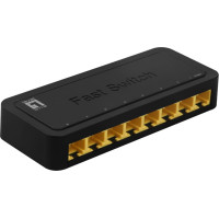 Level One LevelOne FEU-0812 tīkla pārslēgs Nepārvaldīts Fast Ethernet (10/100) Melns