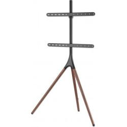 Manhattan 461795 monitora stiprinājums un statīvs 165,1 cm (65") Grīda Zils, Brūns