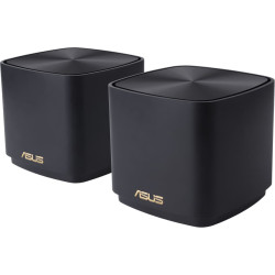 Asus ZenWiFi XD4 Plus (B-2-PK) Divkāršā frekvenču josla (2.4 GHz / 5 GHz) Wi-Fi 6 (802.11ax) Melns Iekšējs