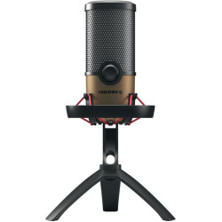 Cherry ZUB UM 9.0 PRO RGB USB Mikrofon schwarz/kupfer