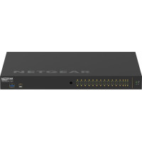 Netgear M4250-26G4XF-PoE+ Vadīts L2/L3 Gigabit Ethernet (10/100/1000) Power over Ethernet (PoE) 1U Melns