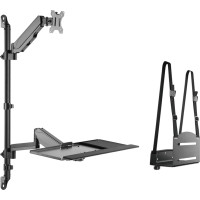 Equip 650170 dators 8 kg Melns 43,2 cm (17") 81,3 cm (32")