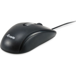 Equip Optische Maus USB-C Comp.  Rechts-Linkshänder 1.5m  sw