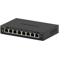 Netgear GS308E Vadīts L2/L3 Gigabit Ethernet (10/100/1000) Melns
