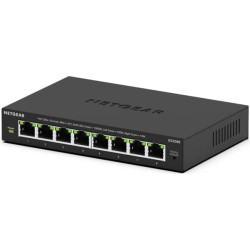 Netgear GS308E Vadīts L2/L3 Gigabit Ethernet (10/100/1000) Melns