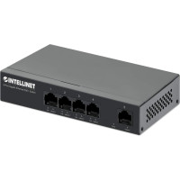 Intellinet 561792 tīkla pārslēgs Gigabit Ethernet (10/100/1000) Power over Ethernet (PoE) Melns