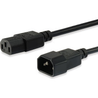 Equip 112101 elektrības kabelis Melns 3 m C14 uzmava C13 uzmava