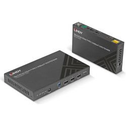 Lindy 70m Cat.6A Type C & HDMI HDBaseT 3.0 KVM Extender