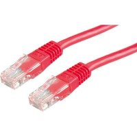 ROLINE UTP Patch Cord Cat.5e, crossover, red 5 m