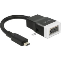 Delock Adapter HDMI-micro D male > VGA female with Audio