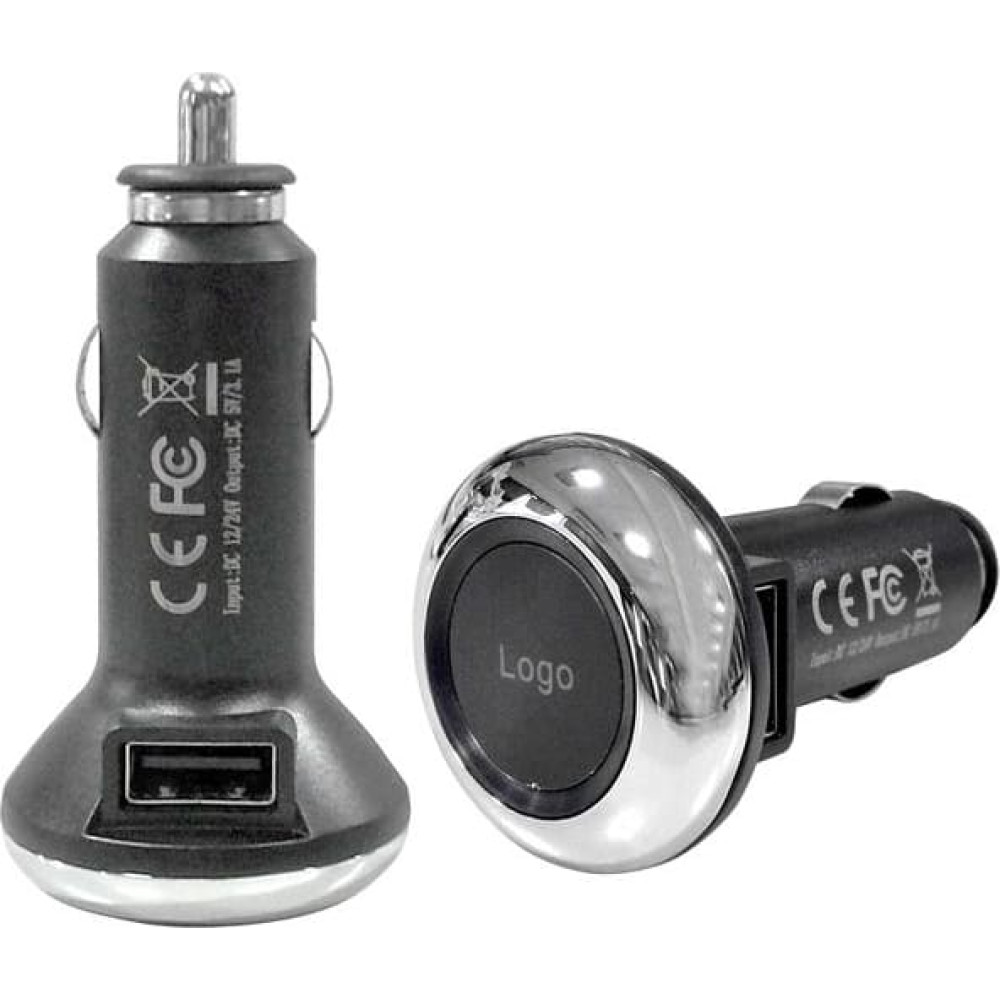Auto lādētājs, 2x USB, 5V DC / 3100mA, LED, Roline