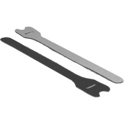Delock Hook-and-loop cable tie L 240 x W 13 mm black 10 pieces