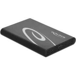 Delock External Enclosure for 2.5″ SATA HDD / SSD with SuperSpeed USB 10 Gbps (USB 3.1 Gen 2)