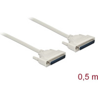 Delock Serial Cable D-Sub 37 male to male 0.5 m